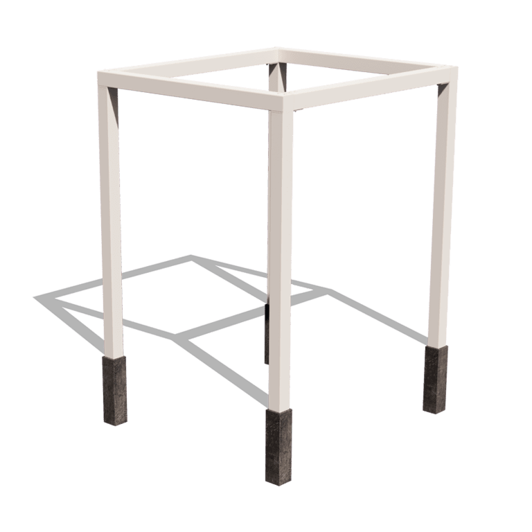 Pergola aus Stahl - Viereckige - 224 x 200 x 230 cm