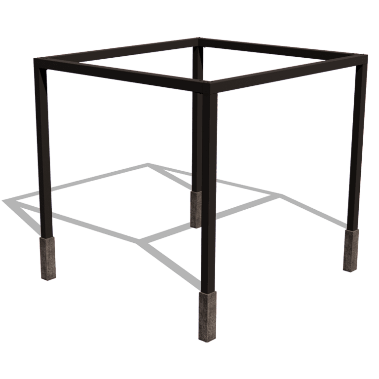 Pergola aus Stahl - Viereckige - 324 x 300 x 230 cm