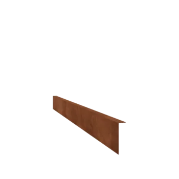 Cortenstahl Rasenkante - Gebogen - Höhe 12 cm - 240 cm