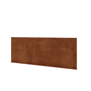 Cortenstahl Zierzaun V - Paneel - 149 x 3 x 60 cm
