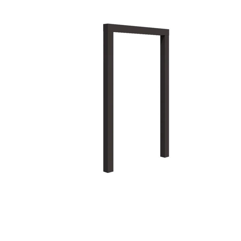 Pergola aus Stahl - Gerade - 150 x 230 cm - Andere RAL farbe - Ohne Betonsockel