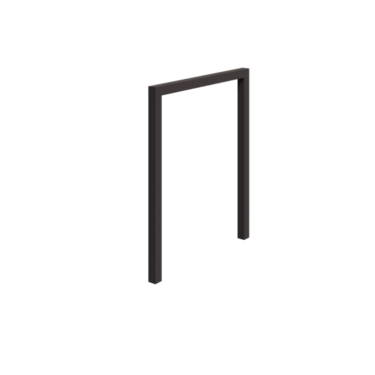 Pergola aus Stahl - Gerade - 200 x 230 cm - RAL7016 matte (anthrazitgrau) - Ohne Betonsockel