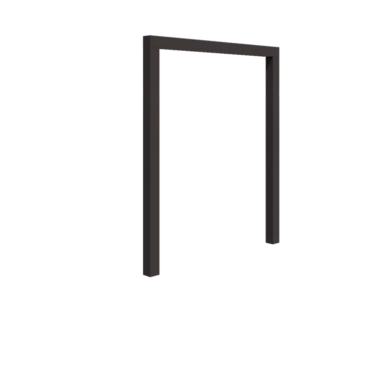 Pergola aus Stahl - Gerade - 200 x 230 cm - Andere RAL farbe - Ohne Betonsockel