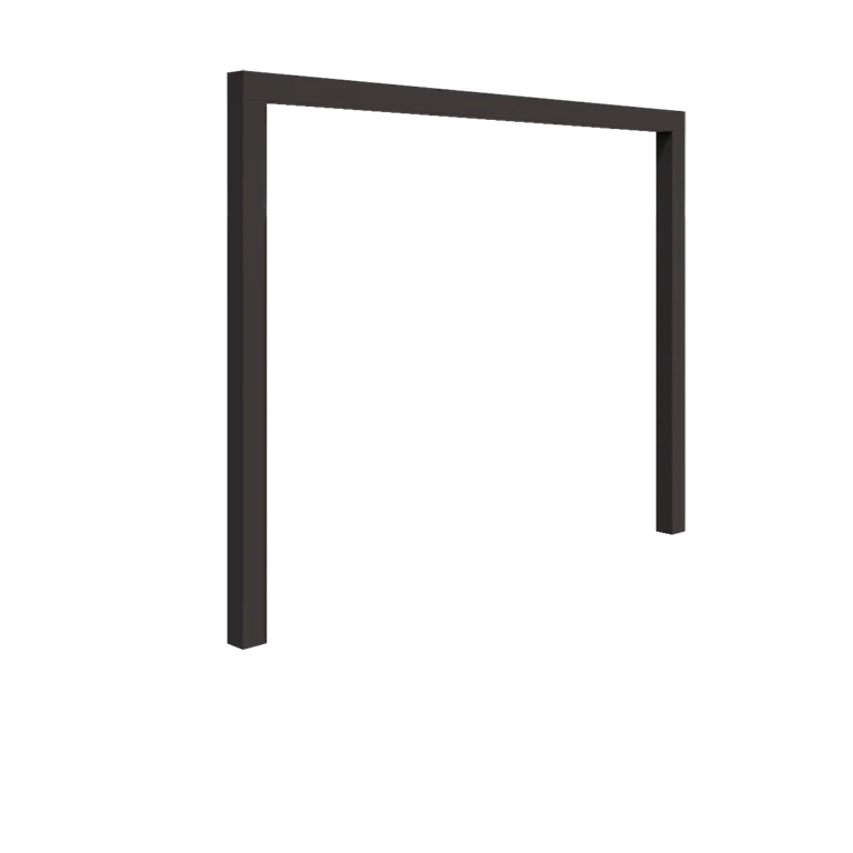 Pergola aus Stahl - Gerade - 300 x 230 cm - Andere RAL farbe - Ohne Betonsockel