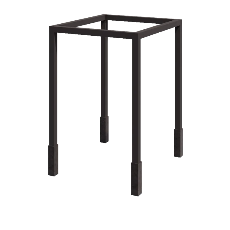Pergola aus Stahl - Viereckig - 224 x 200 x 230 cm - Andere RAL farbe - Mit Betonsockel